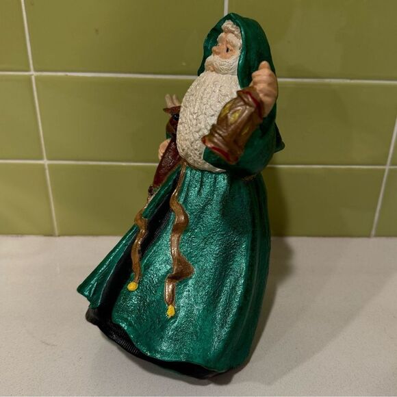 Vintage Hand Painted Ceramic Santa - Picture 2 of 7